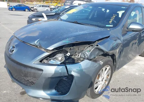 2013 Mazda Mazda3 I Touring z USA, uszkodzony, nr VIN JM1BL1L74D1711196